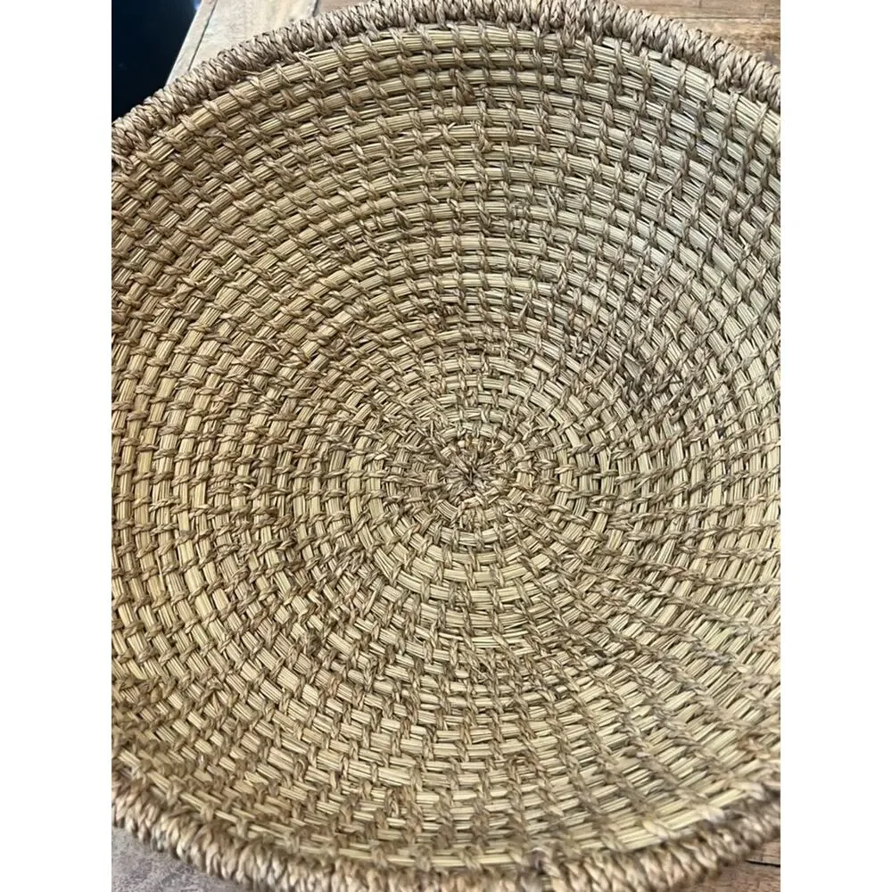 Handwoven Large Rattan Wicker Basket 15